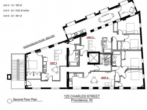 Taymil 125 Charles Apartment Homes Floor Plan
